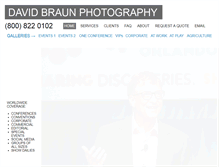 Tablet Screenshot of davidbraun.com